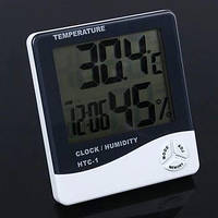 Цифровые часы HTC-1 гигрометр термометр! Полезный