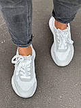 Кросівки жіночі сірі з білим 36,38,40, фото 4