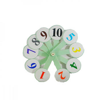 Віер Цифри від 1 до 10 (кольорові) 109774 G-Rich