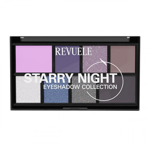 Палітра тіней для очей Revuele Eyeshadow Collection "Зоряна ніч", 15 г
