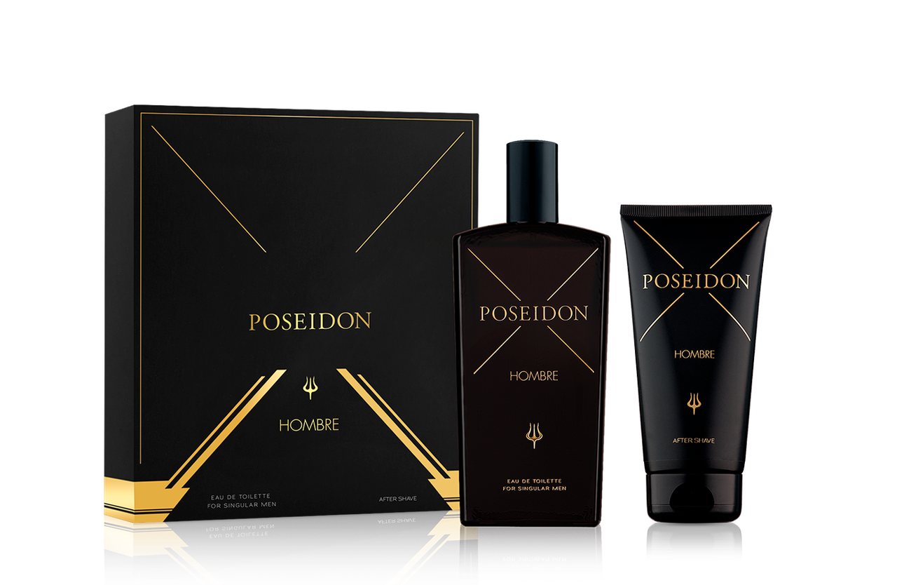 Подарунковий парфумерний набір чоловічий Instituto Español Poseidon Hombre New 100, фото 1