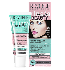 Крем-консилер Revuele Insta Magic Beauty для жирної та комбінованої шкіри 35 мл