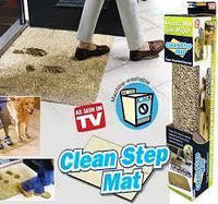 Коврик придверный Clean Step Mat 70*45см! Полезный