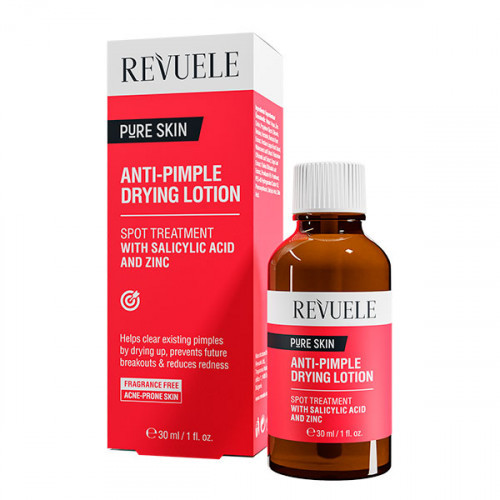 Лосьйон для підсушування прищів Revuele Anti-Pimple, 30 мл, фото 1