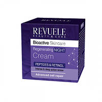 Ночной крем для лица Revuele Bioactive Peptids & Retinol Regenerating омолаживающий, 50 мл