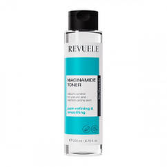 Тонер для схильної до недоліків шкіри Revuele Niacinamide з ніацинамідом, 200 мл