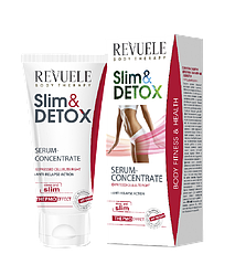 Сироватка-концентрат для боротьби з вираженим целюлітом + протирецидивна дія Revuele Slim & Detox, 200 мл