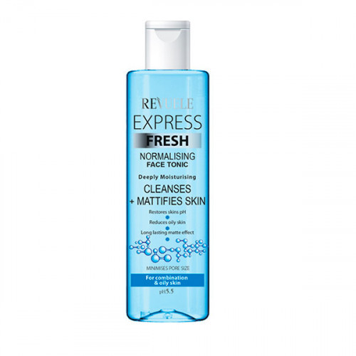 Освіжаючий тонік для жирної шкіри обличчя Revuele Express Tonic, 250 мл, фото 1