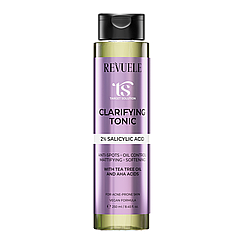 Тонік для обличчя з саліциловою кислотою 2% Revuele Target Solution, 250 мл