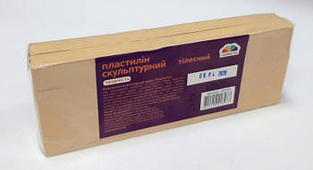 Пластилін скульптурний, 400 г, тілесний 401305