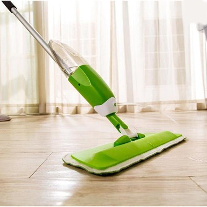 Швабра с распылителем healthy spray mop ЗЕЛЕНАЯ(ДВОЙНАЯ)! Полезный - фото 4 - id-p2128136595