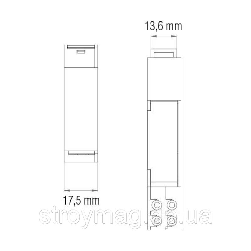 Таймер механический суточный Horoz Electric на DIN-рейку Timer-3 (108-003-0001) - фото 2 - id-p542973892