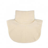Манишка на шею Luxyart one size для детей и взрослых молочный (KQ-2958) kr
