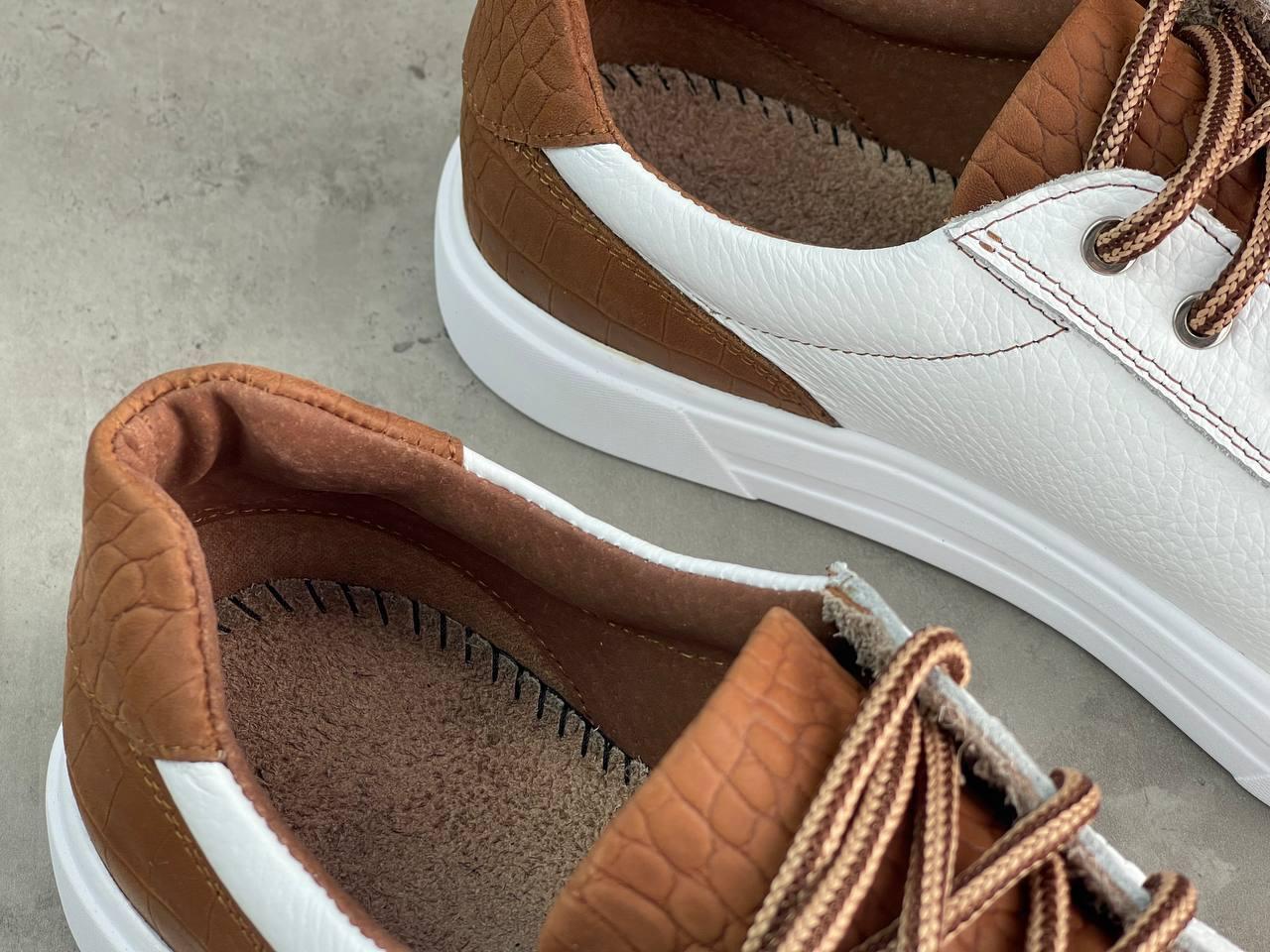 Підкладка із натуральної шкірі в жіночому взутті великих розмірів Cosmo Shoes Nice Ript BS, фото 7