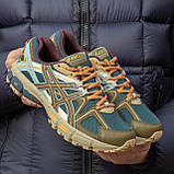 Кросівки чоловічі Asics Gel Kahana 8 Khaki/Blue, фото 4