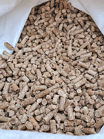 Деревний наповнювач.25 кг. Котячий туалет. Пелети деревні із сосни. Колір: Сірий.  ( упаковка 25кг).
