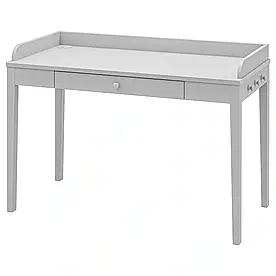 Стіл світло-сірий, 122x60 см SMYGA (404.807.81) IKEA