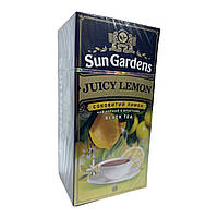 Чай чорний Sun Gardens ЛИМОН 25 пакетиків