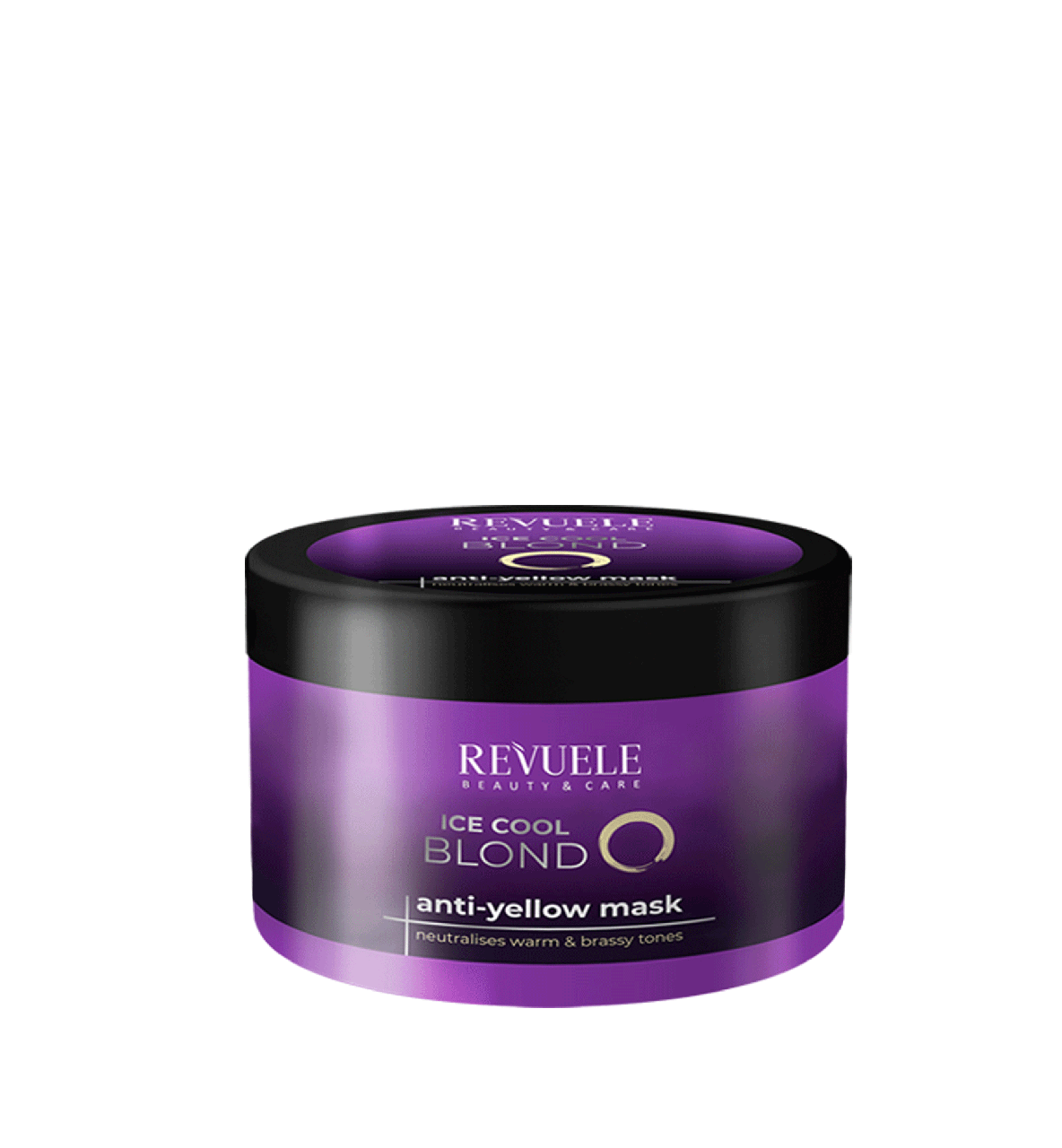Маска для волосся проти жовтизни фіолетова Revuele Ice Cool Blond Hair Care, 500 мл