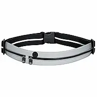 Спортивная сумка для бега на пояс YUNMAI Sports Waist bag Silver YMWP-F302