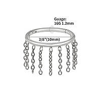 Титановое кольцо 10 мм