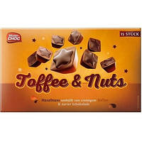 Шоколадні цукерки Mister Choc Toffee Nuts у коробці 125 грамів, 15 штук