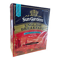 Черный чай Sun Gardens Английский завтрак 100 пакетиков