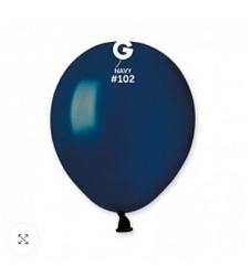 Кулі 5"/13 см Пастель NAVY, Морський, 102 Gemar Balloons