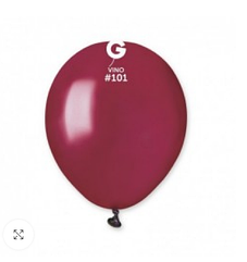 Кулі 5"/13 см Пастель VINO, Вино, 101 Gemar Balloons