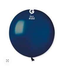 Куля 19"/45 см Пастель NAVY, Морський, 102 Gemar Balloons