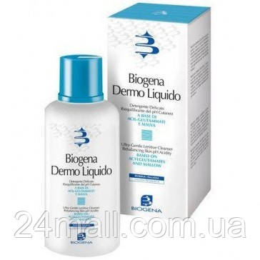Гель для душу нормалізувальний Biogena Dermo Liquido Ultra Gentle Cleanser Restoring pH Balance 500 мл