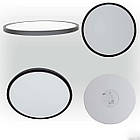 Настінно-стельовий LED світильник 24 Вт колір каркасу чорний ESL-21534, фото 5