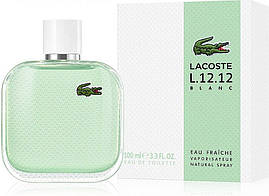 Чоловіча туалетна вода Lacoste L.12.12. Blanc Eau Fraiche 100 мл