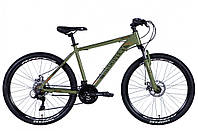 Велосипед алюміній 26 Discovery BASTION AM DD frame-18 хакі 2024