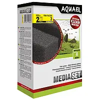 Губка Aquael "Media Set Standard" 2 шт. (для внутреннего фильтра Aquael FAN-3 Plus)