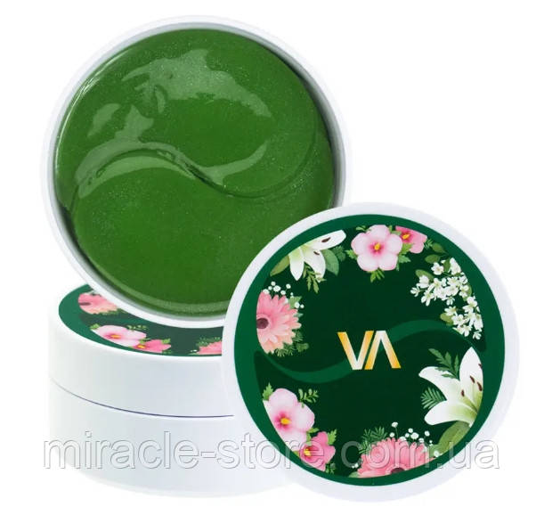 Гидрогелевые патчи с зеленым чаем Jayjun Green Tea Eye Gel Patch 60 шт - фото 1 - id-p2128167620