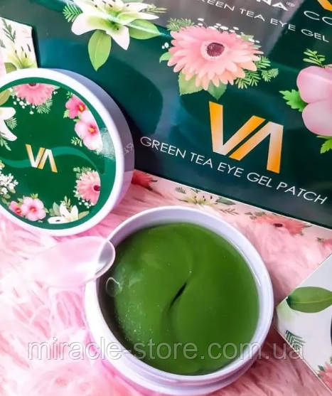 Гидрогелевые патчи с зеленым чаем Jayjun Green Tea Eye Gel Patch 60 шт - фото 3 - id-p2128167620