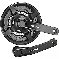 Шатуны велосипедные Shimano FC-TY301 Tourney L-170