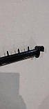 Флейта (кронштейн) Чорна на овальну перемичку 45 см 10 штирів, фото 2