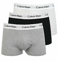 Набор трусов боксеры Calvin Klein Underwear Trunk M 3 шт Черный