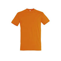 Футболки корпоративные, 42 цвета, мужские модели, брендирование Оранжевый