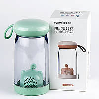 Бутылка для воды или чая с заварником GZFQUAN FQ-2951-1 (320 мл)