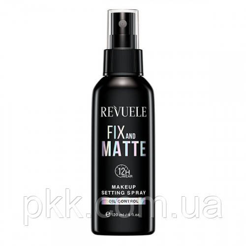 Спрей для фіксації макіяжу матуючий Revuele Makeup Setting Spray, 120 мл