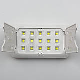 Професійна лампа UV/LED Sun 12 Plus на 60 Вт. (на USB) сенсорна для манікюру та педикюру, фото 6