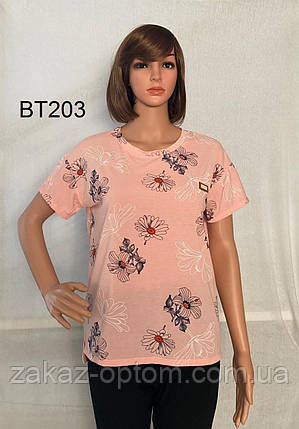 Футболка-туника женская оптом (XL) Вьетнам BТ203-115701, фото 1