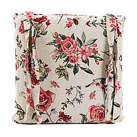 Подушка для стула двусторонняя гобеленовая с тефлоновым покрытием "Колибри и цветы" Villa Grazia Premium