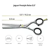 Ножиці перукарські філіровочні 5.5 Jaguar Pre Style Relax 28 J-83955, фото 3