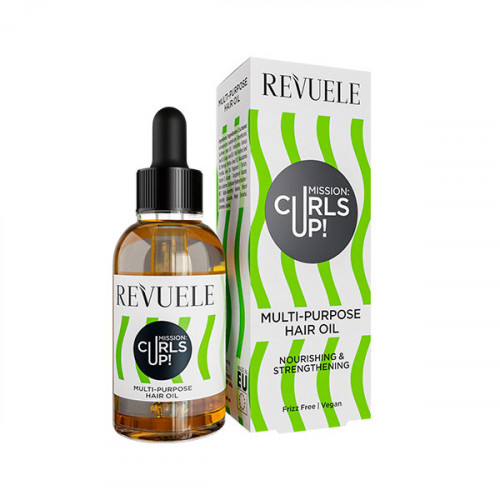 Універсальна олія для кучерявого волосся Revuele Mission: Curls Up, 30 мл