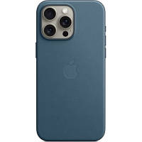 Чохол для мобільного телефона Apple iPhone 15 Pro Max FineWoven Case with MagSafe Pacific Blue (MT4Y3ZM/A)