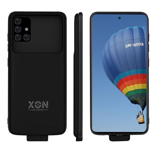 Чохол-акумулятор XON PowerCase для Samsung S20 FE 5000 mAh Чорний (PCBS2120050B 2551), фото 1